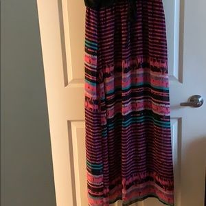 A beautiful long dress.